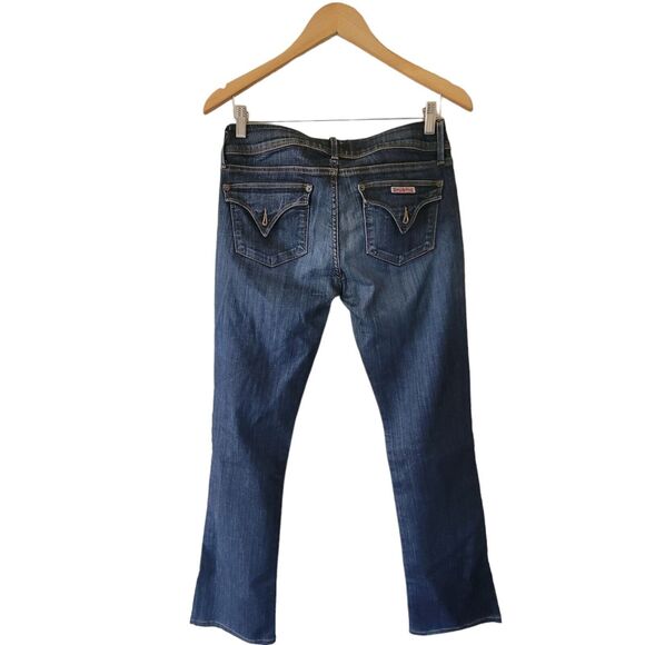 Hudson Boot Cut Jeans Size 28 Dark Wash Denim - Picture 5 of 6